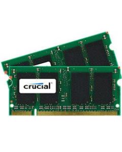 Crucial DDR2 Memory Upgrade Kit For Notebook Computers, 2GB (1GB x 2) SODIMM, PC2-6400 (800 MHz)