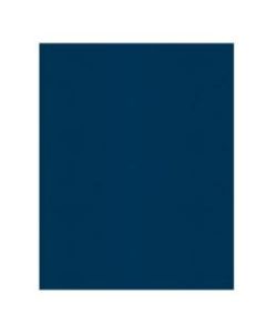 Office Depot Brand 2-Pocket Paper Folders with Prongs, Dark Blue, Pack Of 25