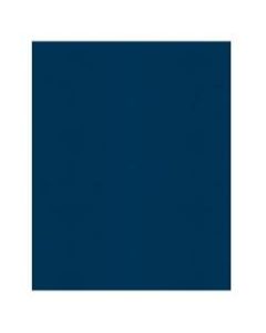 Office Depot Brand 2-Pocket Paper Folders, Dark Blue, Pack of 25