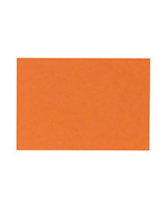 LUX Flat Cards, A1, 3 1/2in x 4 7/8in, Mandarin Orange, Pack Of 50