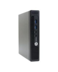 HP EliteDesk 705 G1 Refurbished Mini Desktop PC, AMD A6, 8GB Memory, 240GB Solid State Drive, Windows 10, RF610458
