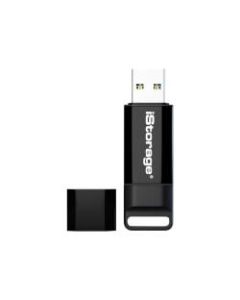 iStorage datAshur BT - USB flash drive (biometric) - encrypted - 16 GB - USB 3.2 Gen 1 - FIPS 140-2 Level 3