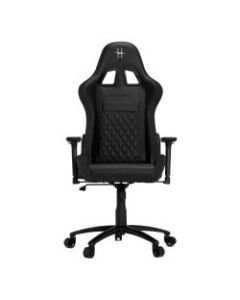 HHGears XL 500 PC Gaming Racing Chair With Headrest, Black