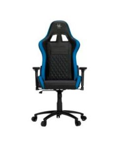 HHGears XL 500 PC Gaming Racing Chair With Headrest, Blue/Black