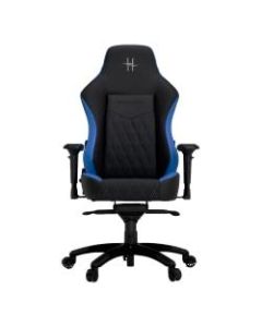 HHGears XL 800 PC Gaming Racing Chair With Headrest, Blue/Black
