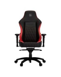 HHGears XL 800 PC Gaming Racing Chair With Headrest, Red/Black
