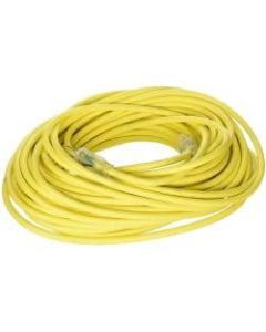 Hoffman Grounded Outdoor Extension Cord, 50ft, Yellow, USW74050