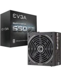 EVGA SuperNOVA 650 P2 Power Supply - Internal - 120 V AC, 230 V AC Input - 3.3 V DC @ 20 A, 5 V DC @ 20 A, 12 V DC @ 54.1 A, -12 V DC @ 2.5 A, 5 V DC @ 500 mA Output - 650 W - 1 +12V Rails - 1 Fan(s)