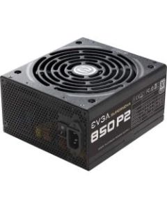 EVGA SuperNOVA 850 P2 Power Supply - Internal - 120 V AC, 230 V AC Input - 3.3 V DC @ 20 A, 5 V DC @ 20 A, 12 V DC @ 70.8 A, -12 V DC @ 2.5 A, 5 V DC @ 500 mA Output - 850 W - 1 +12V Rails - 1 Fan(s)