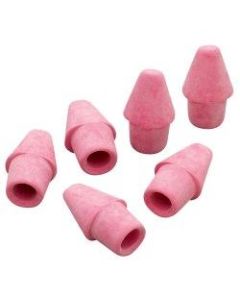 Paper Mate Pencil Cap Erasers, Pink, Pack Of 144