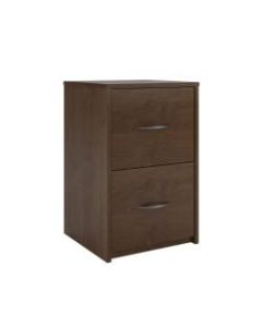 Ameriwood Home Core 15-5/8inD Vertical 2-Drawer File Cabinet, Northfield Alder