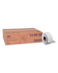 Tork Universal Jumbo 2-Ply Toilet Paper, 750 Sheets Per Roll, Pack Of 12 Rolls