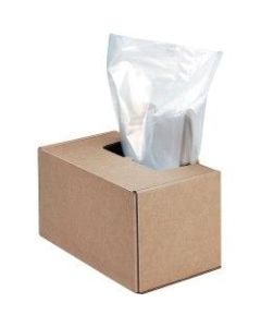 Fellowes High-Security Shredder Bags, Pack Of 50 Bags