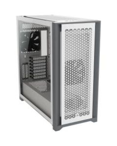 Corsair 5000D Airflow Computer Case - Mid-tower - White - Tempered Glass - 0