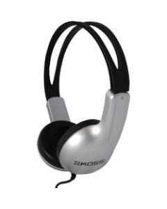 Koss ED1TC On-Ear Headphones, Silver/Black