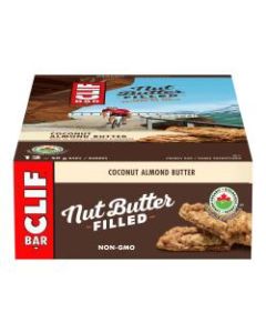 Clif Bar Nut Butter Filled Coconut Almond Butter Bars, 1.76 Oz, Box Of 12 Bars