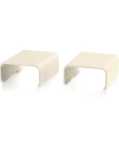 C2G Wiremold Uniduct 2900 Cover Clip - Ivory - Ivory - Polyvinyl Chloride (PVC) - TAA Compliant