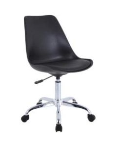 Lorell Poly Task Chair, Black