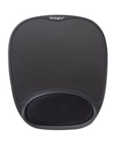 Kensington Comfort Gel Mouse Pad - Black - 1.50in x 9.37in x 13in Dimension - Black - Gel - 1 Pack