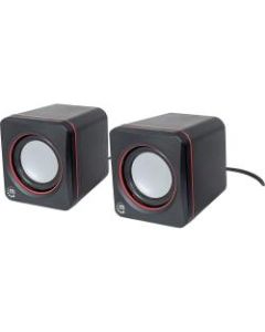 Manhattan USB Stereo Speaker System - Self-powered USB speaker system