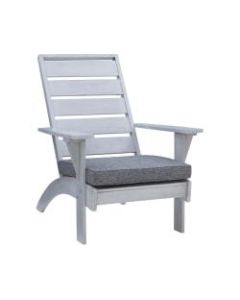 Linon Dixon Outdoor Chair With Cushion, Gray