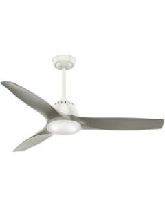 Hunter Fan Wisp With LED Light 52 inch - 3 Blades - 52in Diameter - 4 Speed - Reversible Motor, Variable Speed Control, Dimmable Control Panel, Energy Efficient - 12in Height x 26in Width