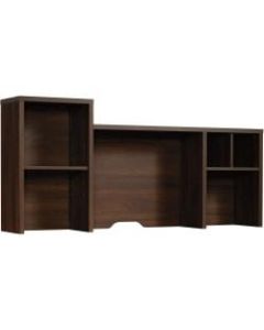 Sauder Englewood 59inW Computer Desk Hutch, Spiced Mahogany