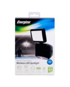 Energizer LED Motion Activated Outdoor Security Spotlight, Black