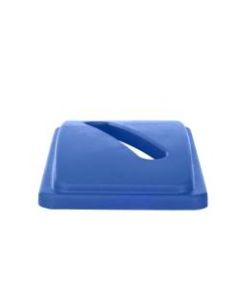 Alpine Paper Recycling Lid, 23 Gallon, Blue