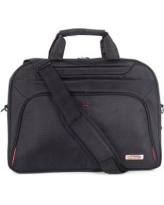 Swiss Mobility Carrying Case (Briefcase) for 15.6in Notebook - Black - Bump Resistant Interior, Scratch Resistant Interior - Handle - 17in Height x 2.5in Width x 12in Depth
