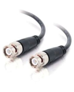 C2G 75ft RG58 BNC Thinnet Coax Cable - BNC Male Network - BNC Male Network - 75ft - Black