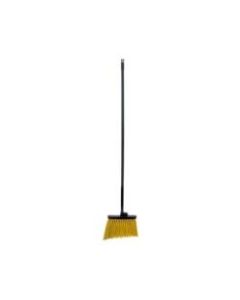 Carlisle Duo-Sweep Heavy-Duty Angle Broom, 48in, Black