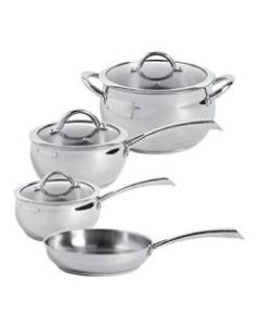 Oster Cookware Set, Derrick 7-Piece, Silver