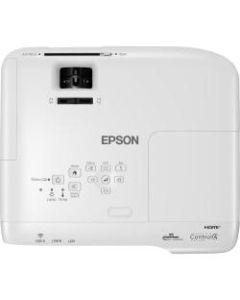 Epson PowerLite 118 LCD Projector - 4:3 - 1024 x 768 - Front, Ceiling, Rear - 8000 Hour Normal Mode - 17000 Hour Economy Mode - XGA - 16,000:1 - 3800 lm - HDMI - USB