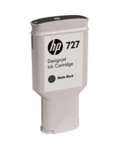 HP 727 High-Yield Matte Black Ink Cartridge (C1Q12A)