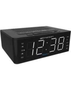 Emerson SmartSet ER100102 Clock Radio - FM - USB