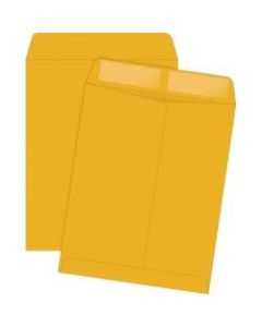 Quality Park Catalog Envelopes With Gummed Closure, 11 1/2in x 14 1/2in, Brown, Box Of 250