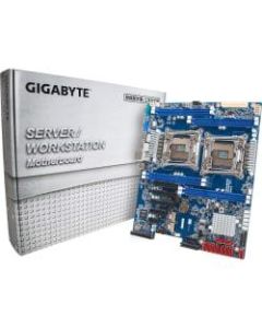 Gigabyte MD30-RS0 Server Motherboard - Intel Chipset - Socket LGA 2011-v3 - ATX - 64 GB DDR4 SDRAM Maximum RAM - RDIMM, LRDIMM, DIMM - 8 x Memory Slots - Gigabit Ethernet - 12 x SATA Interfaces
