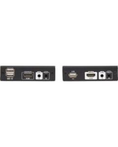 Tripp Lite HDMI HDBaseT KVM Console Extender over Cat6 - 2 USB Ports, IR, 4K @ 30 Hz, 1080p 70 m - Video/audio/infrared/USB extender - over CAT 6 - up to 230 ft