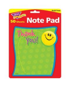 Trend Note Pad, 5in x 5in, Thank You, Unruled, 25 Sheets