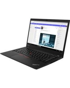 Lenovo ThinkPad T495s 20QJ001KUS 14in Notebook - 1920 x 1080 - Ryzen 7 3700U - 16 GB RAM - 512 GB SSD - Black - Windows 10 Pro 64-bit - AMD Radeon RX Vega 10 Graphics - In-plane Switching (IPS) Technology