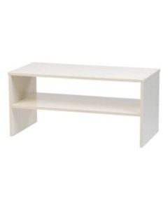 IRIS 2-Tier Multi-Purpose Organizer Shelf, White