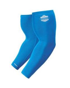 Ergodyne Chill-Its 6690 Cooling Arm Sleeve, Large, Blue