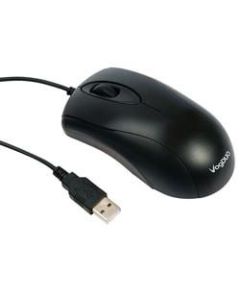 VogDuo SM227 Wired Optical Mouse, Black