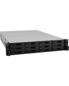Synology SA3600 SAN/NAS Storage System - 1 x Intel Xeon D-1567 Dodeca-core (12 Core) 2.10 GHz - 12 x HDD Supported - 12 x SSD Supported - Clustering Supported - 16 GB RAM DDR4 SDRAM - Serial Attached SCSI (SAS) Controller