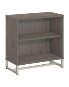 kathy ireland Office by Bush Business Furniture Method Bookcase Cabinet, Cocoa, Standard Delivery
