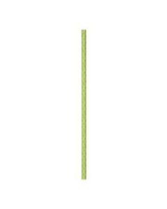 Simply Baked Paper Straws, 8in, Quatrefoil, Lime Green, Case Of 500 Straws