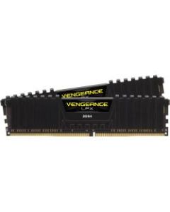 Corsair Vengeance LPX 16GB (2x8GB) DDR4 DRAM 3000MHz C15 Memory Kit - Black Kit - 16 GB (2 x 8GB) - DDR4-3000/PC4-24000 DDR4 SDRAM - 3000 MHz - CL15 - 1.35 V - Non-ECC - Unbuffered - 288-pin - DIMM