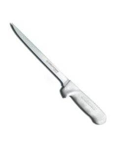 Hoffman Sani-Safe Fillet Knife, 7in, White/Silver