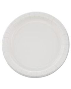 Solo Bare Eco-Forward Clay-Coated Paper Plates, 8 1/2in, White, Pack Of 500